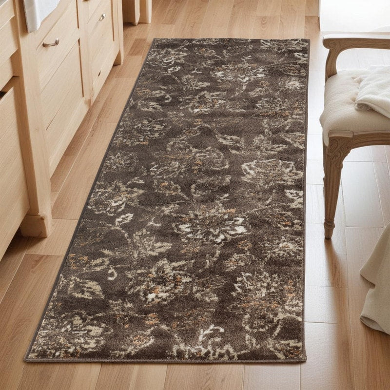 Superior Jacobean Farmhouse Floral Indoor Area Rug