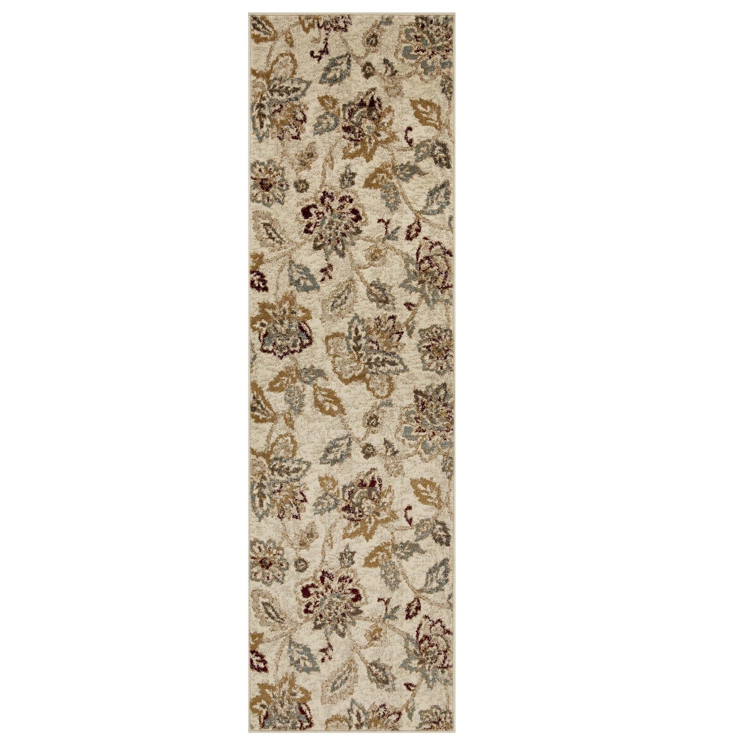 Superior Jacobean Farmhouse Floral Indoor Area Rug