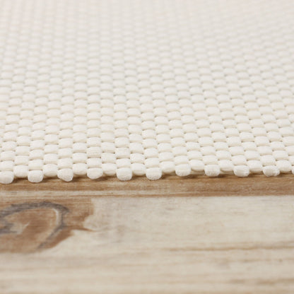 Superior Rio Reversible Non-Slip Grip Foam Mesh Indoor Area Rug Pad - Cream