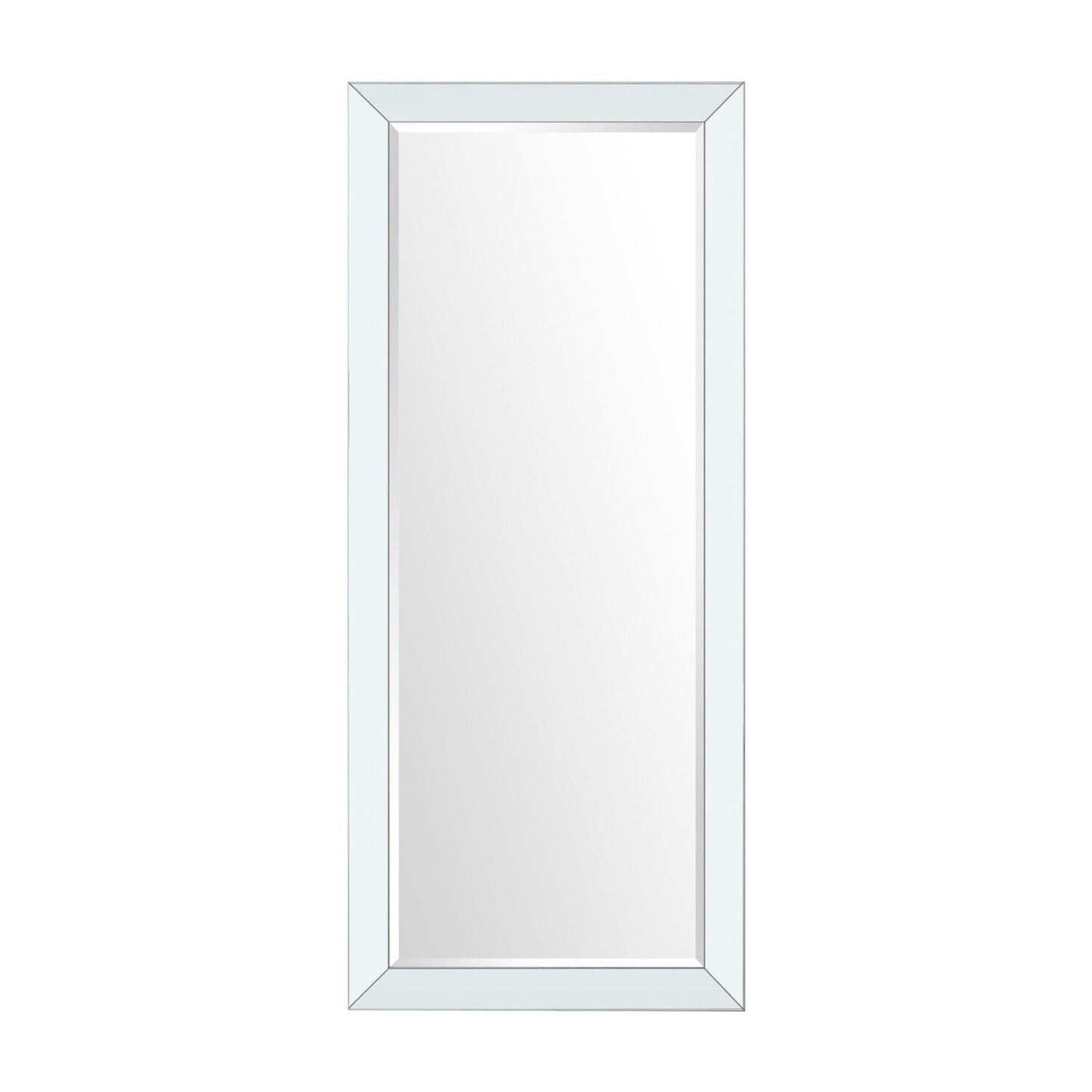 Tall Beaded Full-Length Mirror - Oversized Full Body Mirror, Free Standing or Wall Mounted