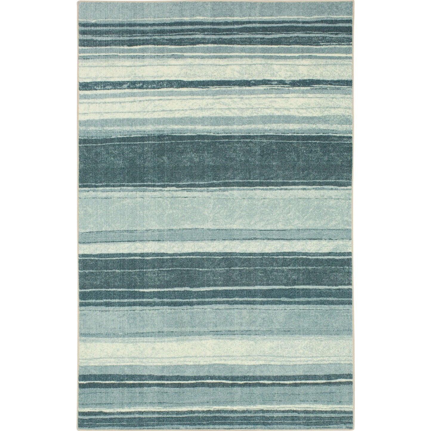 The Curated Nomad Sultan Multicolor Striped Boho Area Rug