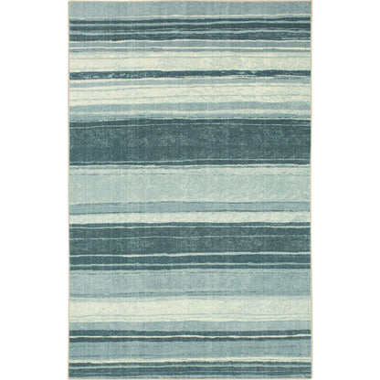 The Curated Nomad Sultan Multicolor Striped Boho Area Rug