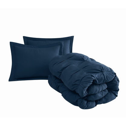 Truly Soft Oversized Puffer 3 Piece Comforter Set