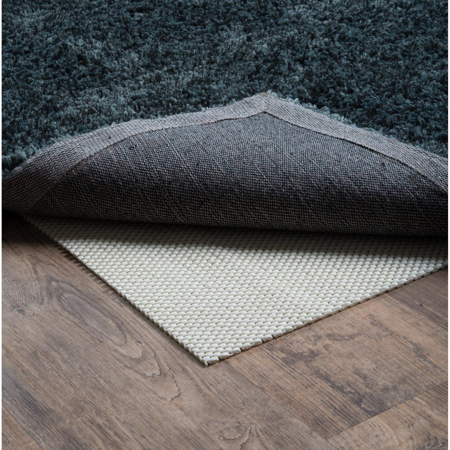 Vista Home Ultra Hold White PVC-coated Knit Polyester Rug Pad - Beige