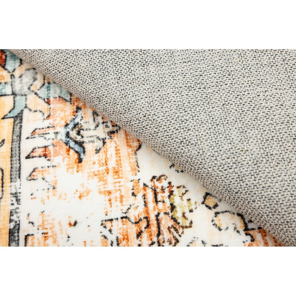 Vintage Modern Abstract Area Rug