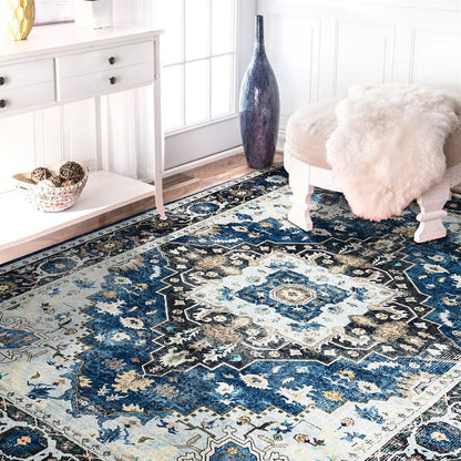 Vintage Modern Abstract Area Rug