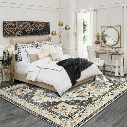 Vintage Modern Abstract Area Rug