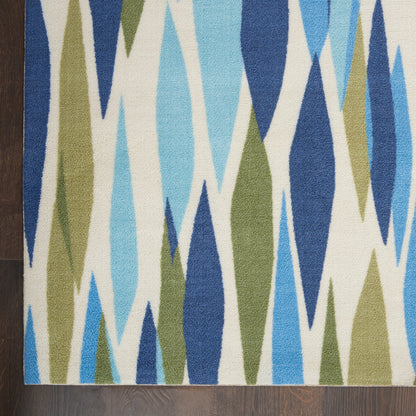 Waverly Sun N' Shade Modern Abstract Indoor Outdoor Area Rug
