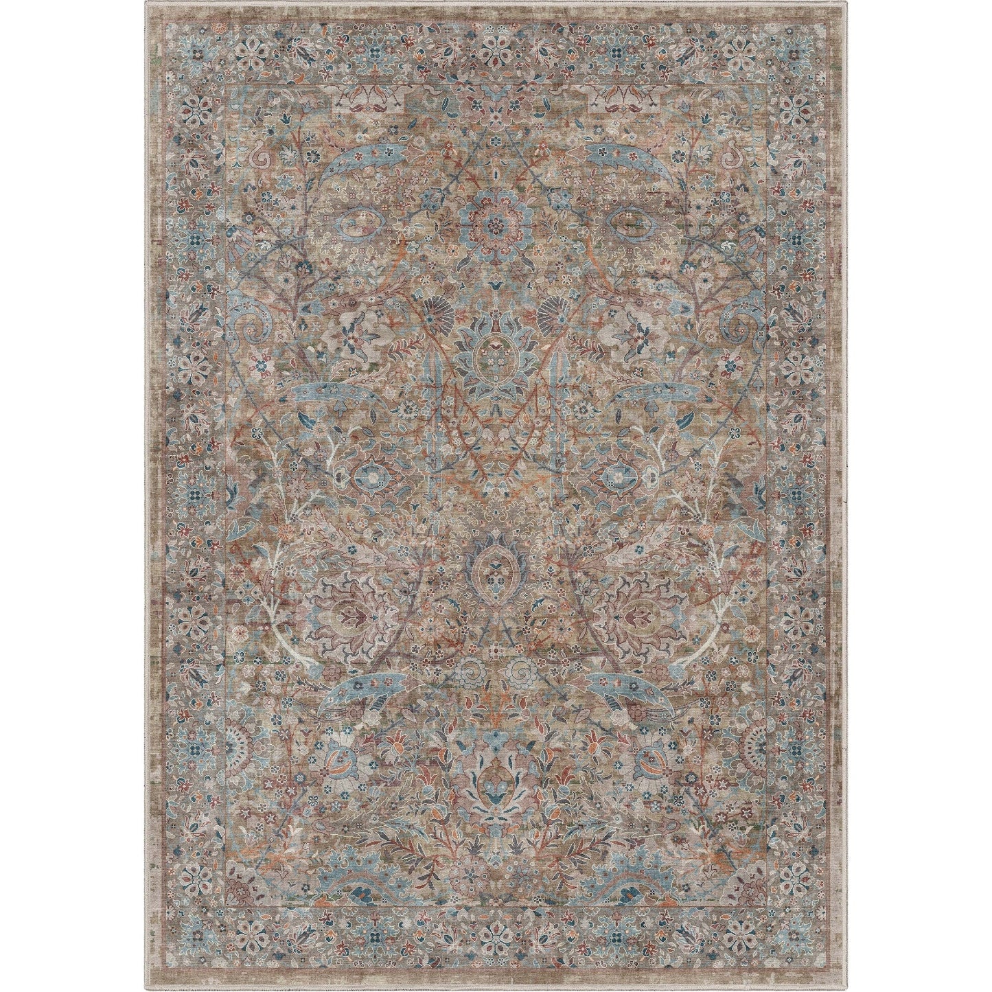 Well Woven Asha Vintage Emilia Flat-Weave Area Rug
